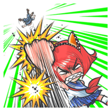 The Cutie Foxy Girl sticker #7646408