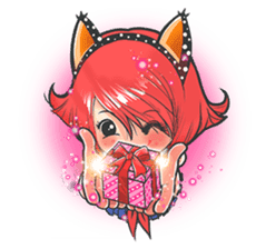 The Cutie Foxy Girl sticker #7646412