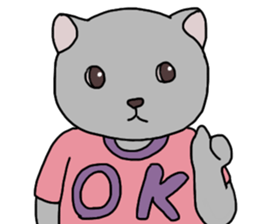 Nekotan stuffed-toy cat sticker #7679148