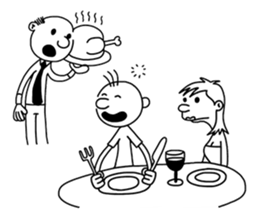 Story of the cartoon (English) sticker #7710518