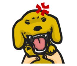 AFu the Dachshund sticker #7775473