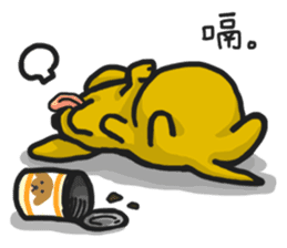 AFu the Dachshund sticker #7775482