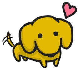 AFu the Dachshund sticker #7775489