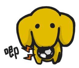 AFu the Dachshund sticker #7775496