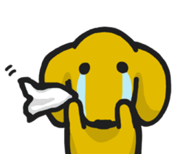 AFu the Dachshund sticker #7775503