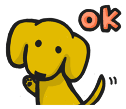 AFu the Dachshund sticker #7775505