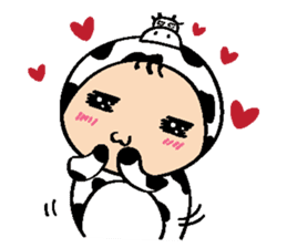 Pansu & Moo sticker #7813815