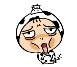 Pansu & Moo sticker #7813819