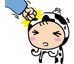 Pansu & Moo sticker #7813824