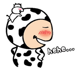 Pansu & Moo sticker #7813850