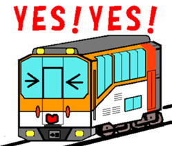 TRAIN STICKER TYPE K REMIX Ver.1 sticker #7845577