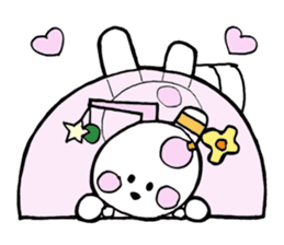 Dogsili - dreaming ballerina sticker #7855065