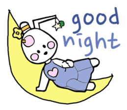 Dogsili - dreaming ballerina sticker #7855072