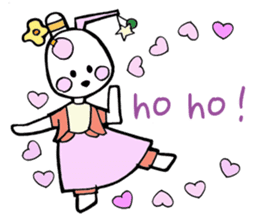 Dogsili - dreaming ballerina sticker #7855077