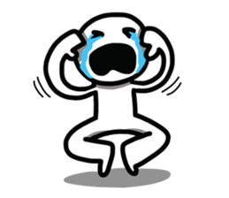 Simple Line Man sticker #7883207