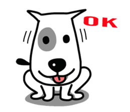 Bull Terrier Puppy sticker #7883261