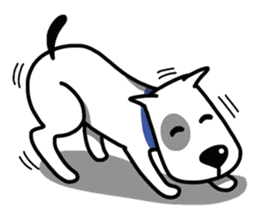 Bull Terrier Puppy sticker #7883292