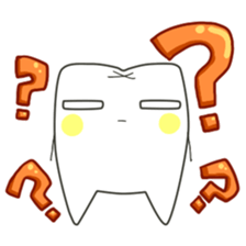 Teeth-cyan sticker #7946647