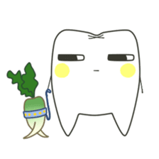 Teeth-cyan sticker #7946651