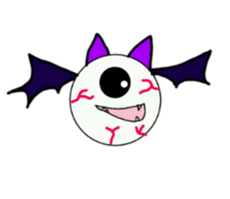 Eyes and eyes cat sticker #7979530