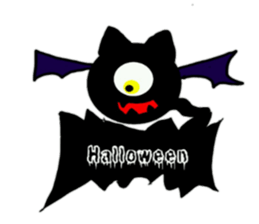 Eyes and eyes cat sticker #7979535