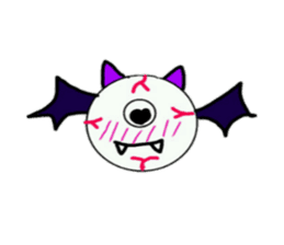 Eyes and eyes cat sticker #7979545