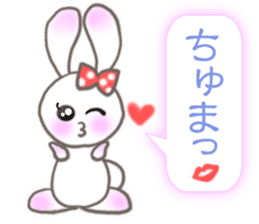 Lovely Fancy Rabbit's XOXO sticker #8024655