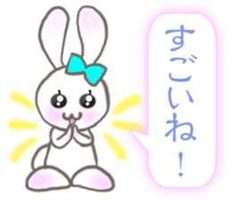Lovely Fancy Rabbit's XOXO sticker #8024665