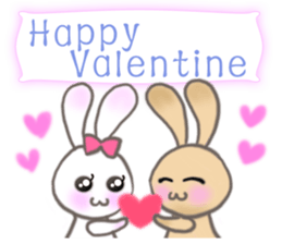 Lovely Fancy Rabbit's XOXO sticker #8024674