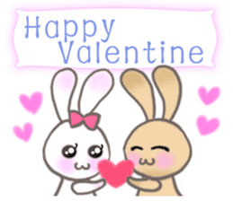 Lovely Fancy Rabbit's XOXO sticker #8024674