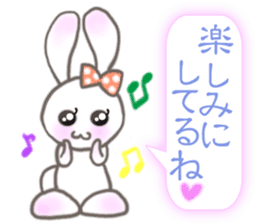 Lovely Fancy Rabbit's XOXO sticker #8024676