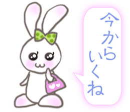 Lovely Fancy Rabbit's XOXO sticker #8024679