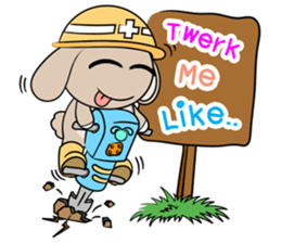 Sam The Rabbit (Universal) sticker #8033745