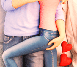 The Gorgeous Couple in Love sticker #8066763