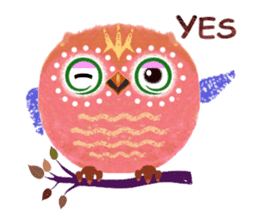 Sweet Fat Owl sticker #8100560