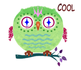 Sweet Fat Owl sticker #8100567