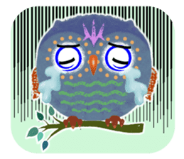 Sweet Fat Owl sticker #8100581