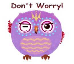 Sweet Fat Owl sticker #8100582