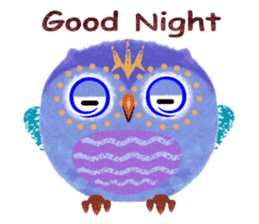 Sweet Fat Owl sticker #8100593