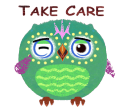 Sweet Fat Owl sticker #8100595