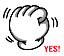 Give me a hand sticker #8116654