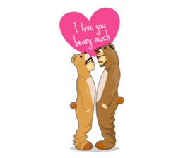 Levi & Olive Hipster Love sticker #8121320