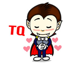 Dracula Halloween sticker #8169527