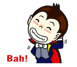 Dracula Halloween sticker #8169562