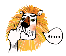 Gold Lion sticker #8171657