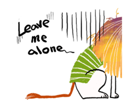 Gold Lion sticker #8171675