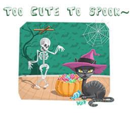 Trick-or-Treat! Halloween Party sticker #8212282