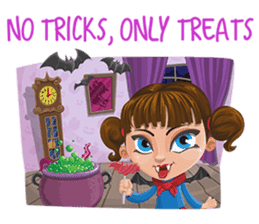Trick-or-Treat! Halloween Party sticker #8212296