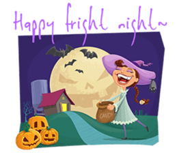 Trick-or-Treat! Halloween Party sticker #8212310