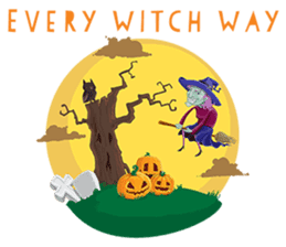 Trick-or-Treat! Halloween Party sticker #8212311